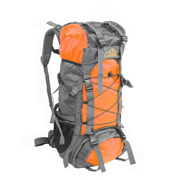 Men's 55L Large Capacity Travel Bag Hiking Climbing Backpack Rucksack Daypack 